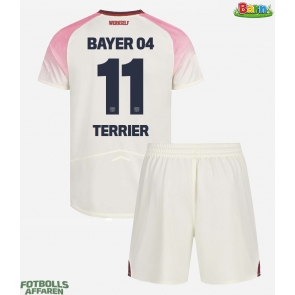 Bayer Leverkusen Martin Terrier #11 Bortaställ Barn 2025-26 Kortärmad (+ Korta byxor)